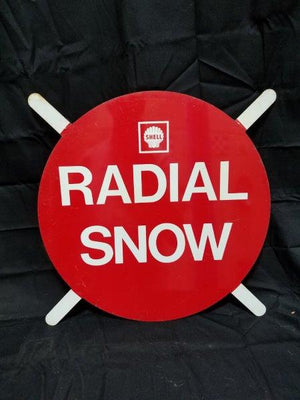 Shell "RADIAL SNOW" Metal Tire Insert 15.75" Round