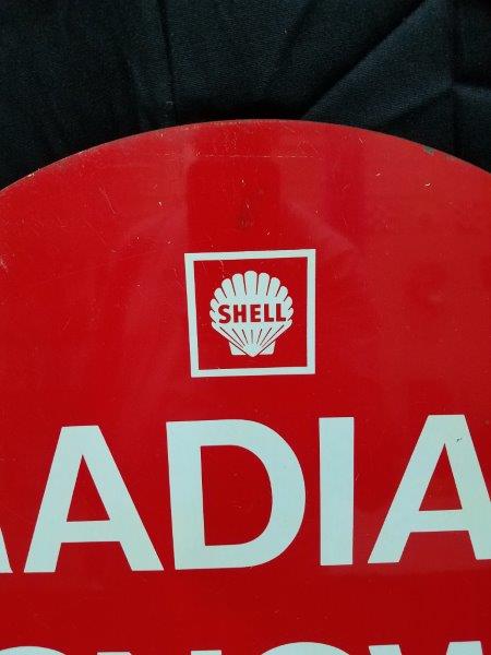 Shell "RADIAL SNOW" Metal Tire Insert 15.75" Round