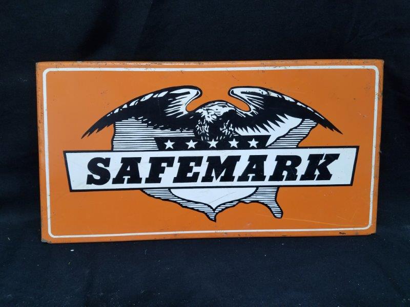 Safemark Metal Tire Rack Display Sign