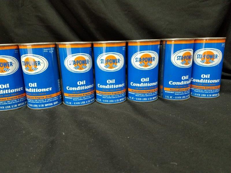 STA-POWER 5 oz Oil Conditioner Full Metal Cans