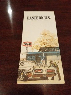 1975 Texaco Eastern US Road Map