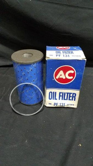 Vintage AC Oil Filter NOS For 56-67 Chevy/Corvette PF131 Triple Trapper