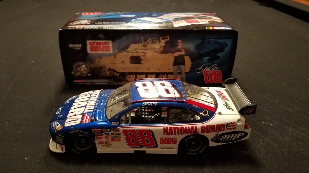 Autographed Dale Earnhardt Jr. 2008 National Guard Nascar Chevy Impala 1:24 Diecast