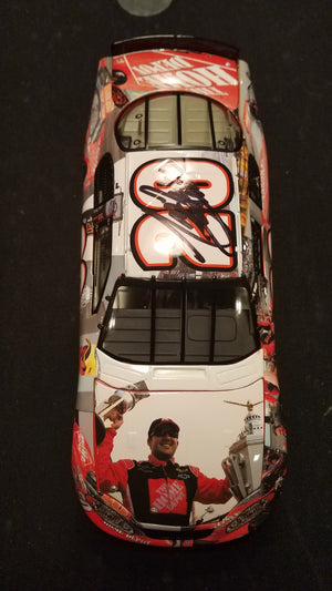 Autographed Tony Stewart Monte Carlo Nascar Champion 2005 Home Depot 1:24 Diecast in Original Box