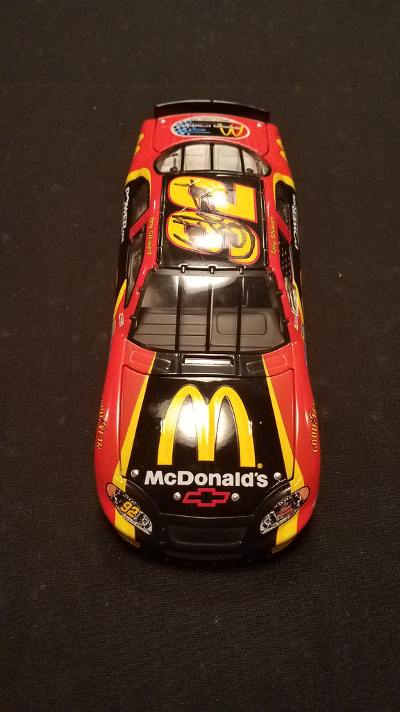 Autographed Tony Stewart Monte Carlo 2004 MacDonald's #92 1:24 Diecast in Original Box