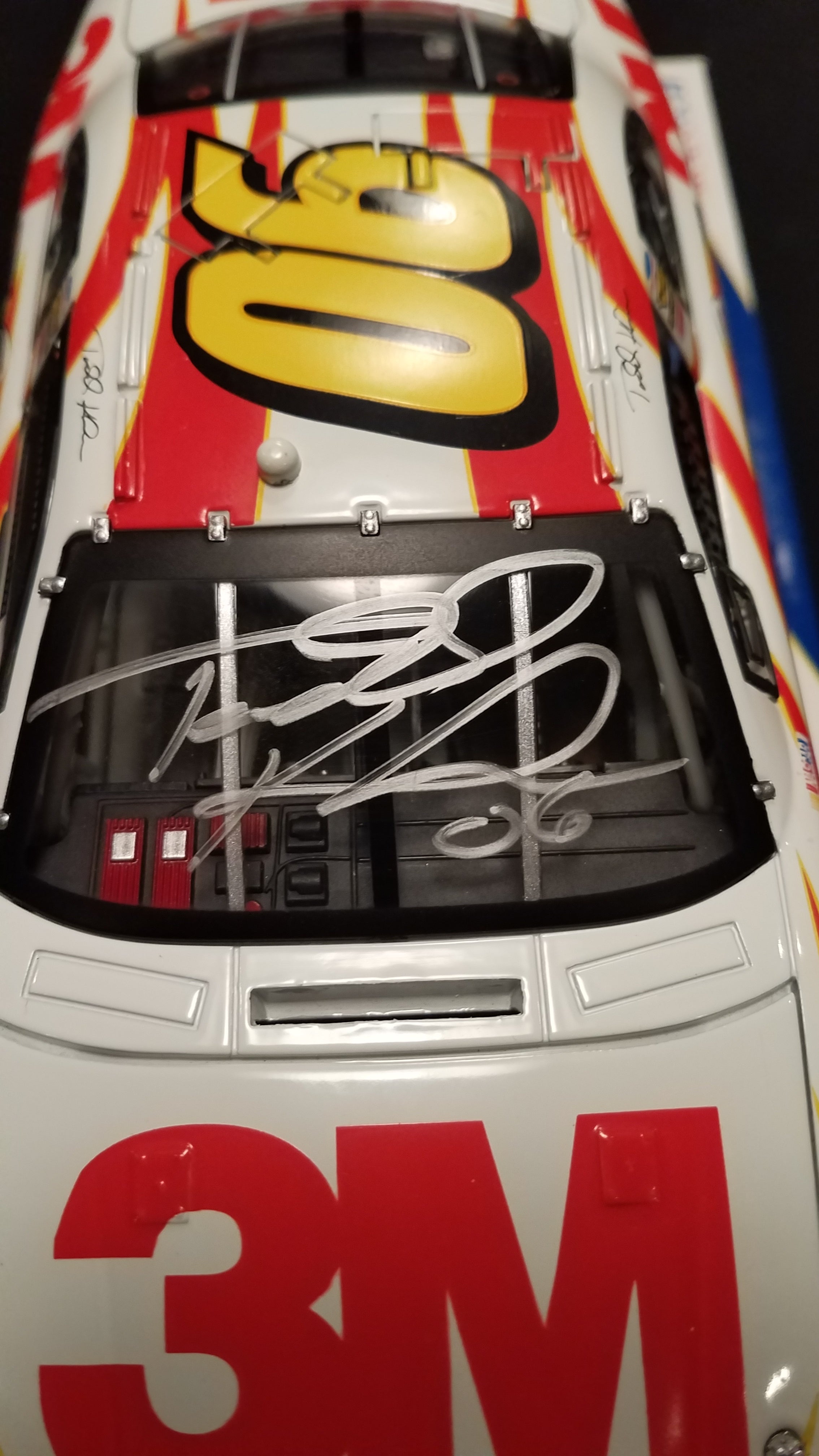 Autographed Todd Kluever 3M Ford 1:24 Diecast in Orginal Box