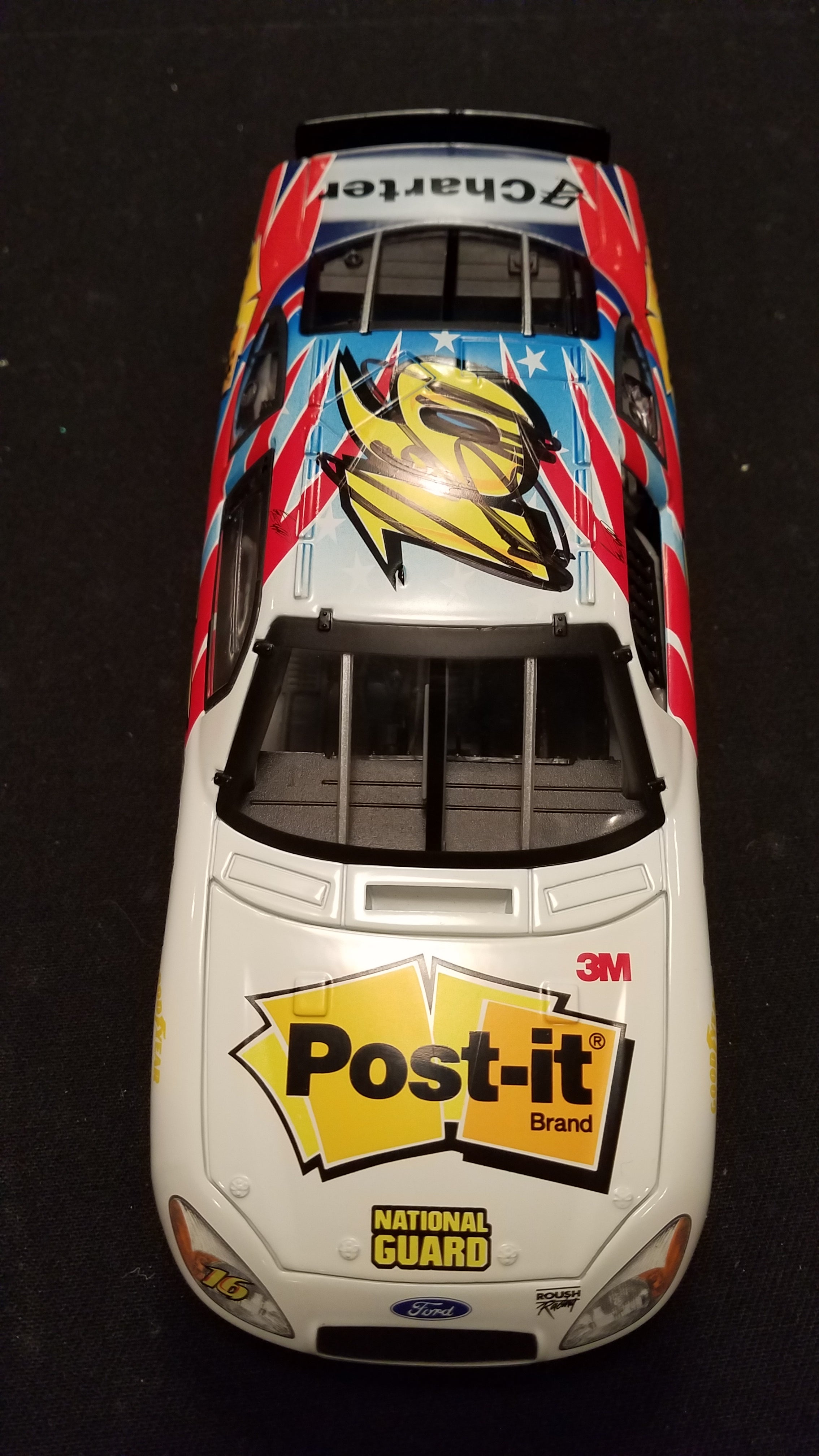 Autographed Greg Biffle Post It Ford 1:24 Diecast