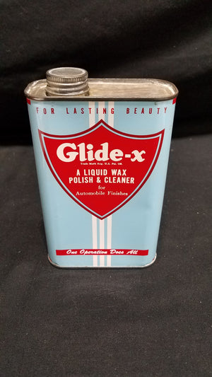 Glide-X Liquid wax Polish 15oz Full Metal Can