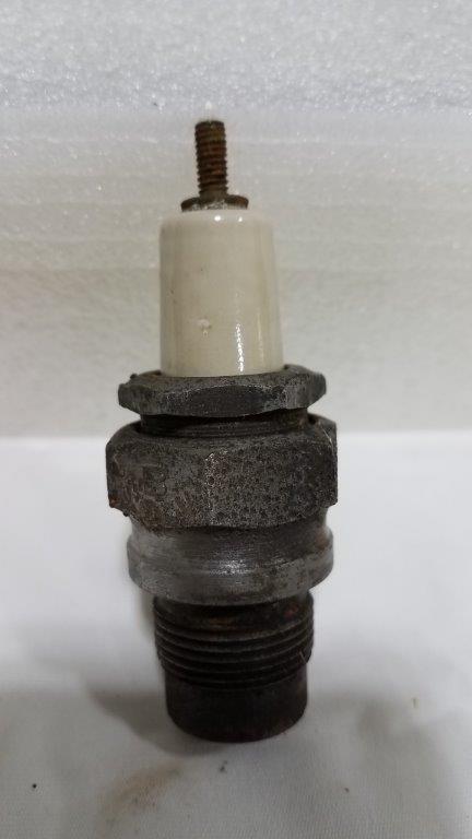 Rare Vintage Bethlehem Spark Plug 1 1/8 " Hex 3" Long
