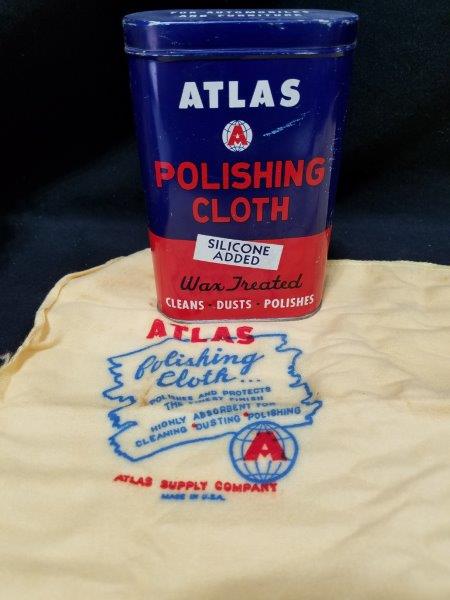 Atlas Metal Polishing Can with Cloth