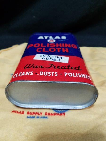 Atlas Metal Polishing Can with Cloth