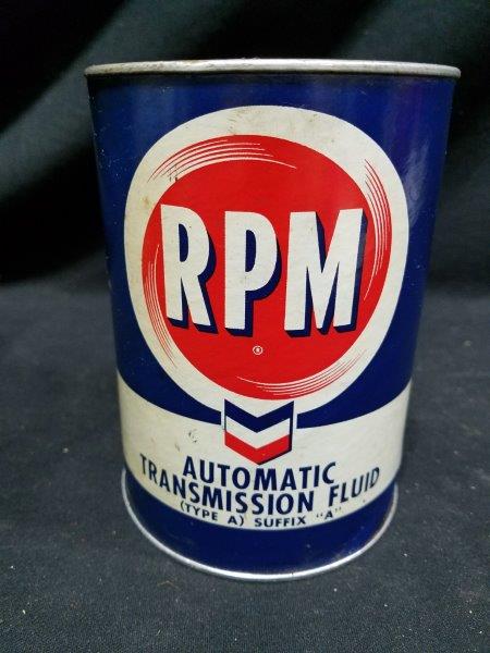 RPM Automatic Transmission Fluid Full Quart Composite Oil Can