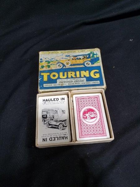 Parker Brothers 1926 Touring Automobile Card Game