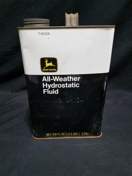 John Deere 1 Gallon Hydrostatic Fluid Can