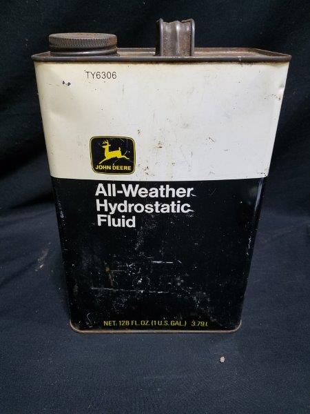 John Deere 1 Gallon Hydrostatic Fluid Can