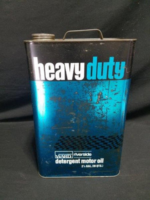 Montgomery Ward Riverside 10 Quart Motor Oil Can