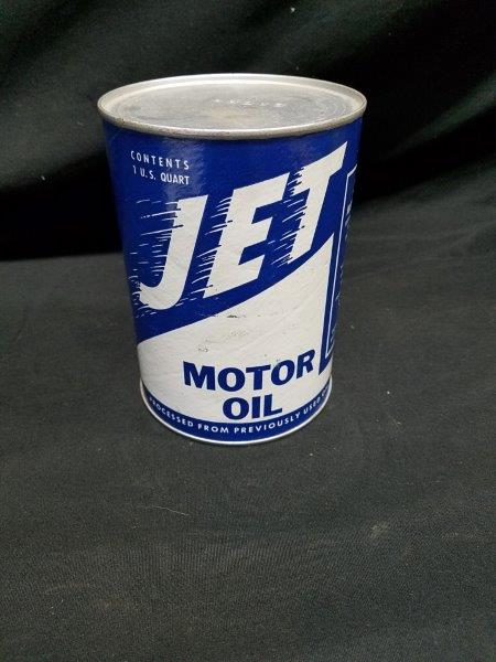 Jet Motor Oil Royal Oil Corp Rare Empty Quart Composite Can