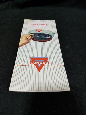 Conoco 1959 Colorado Road Map