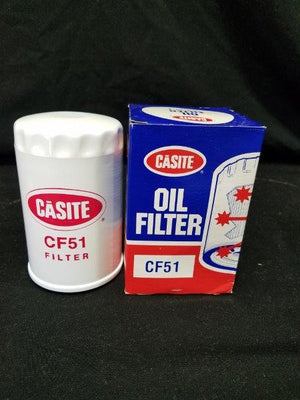 Hastings Casite CF-51 Oil Filter with Graphics NOS