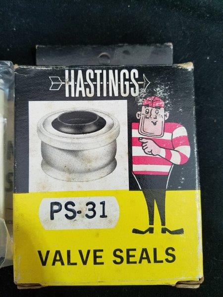Hastings Piston Rings PS-31 Valve Seals in Box with Graphics