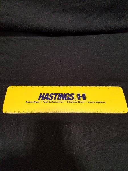Hastings Piston Rings 12" Ruler