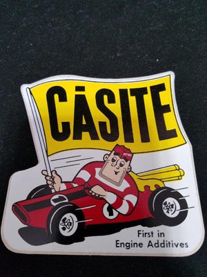 Hastings Casite Piston Rings Original Decal with Graphics 3 1/2" x 3 1/2"