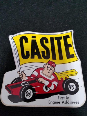 Hastings Casite Piston Rings Original Decal with Graphics 3 1/2" x 3 1/2"