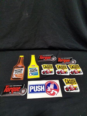 Hastings Casite Piston Rings Original Decals (Lot of 10)