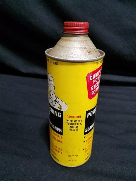 Yale Engineering Conetop 15 oz Power Steering Fluid Can with Graphic