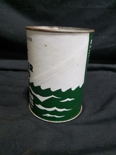 Quaker Maid Outboard Motor Oil Can