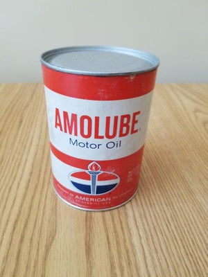 American Amolube Quart Full Composite Motor Oil Can