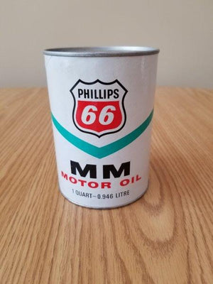 Phillips 66 MM Motor Oil Can