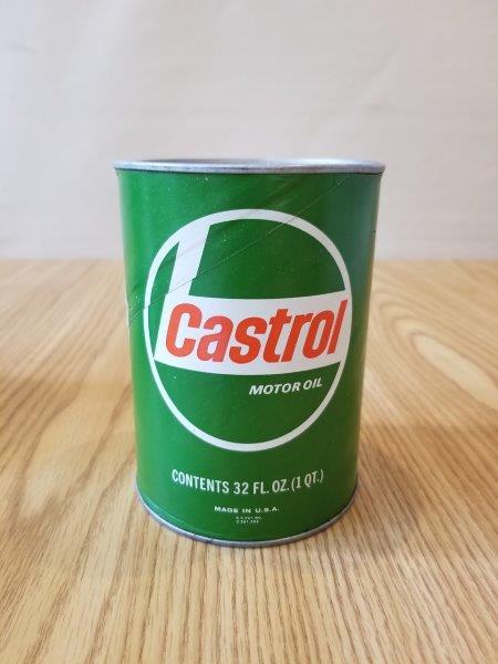 Castrol Quart Motor Oil Can