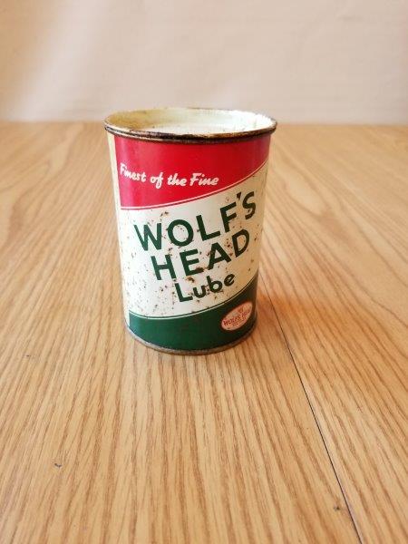 Wolf's Head 1 Lb Grease Can
