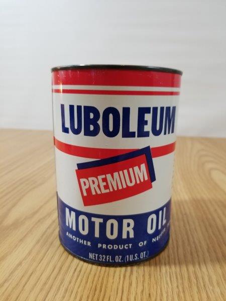 Luboleum Motor Oil Can
