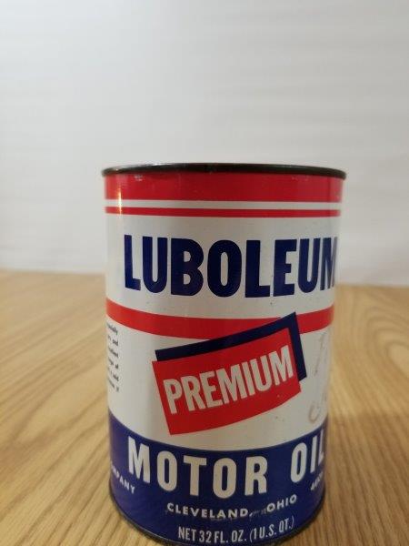 Luboleum Motor Oil Can