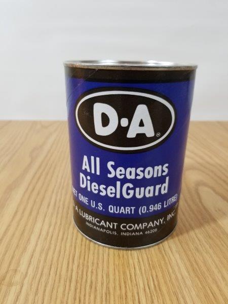 D-A DA Diesel Guard  Motor Oil Can