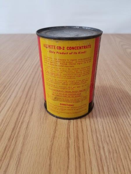 Alemite CD-2 Concentrate Motor Oil Can