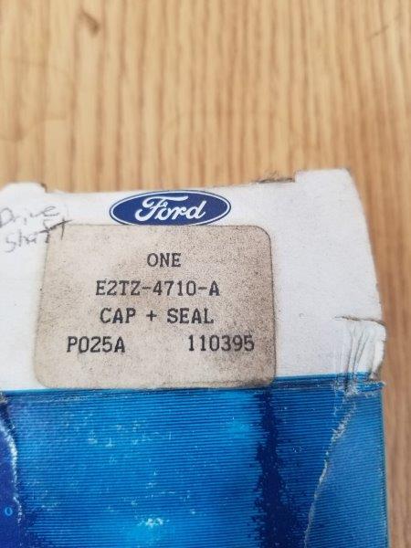 Ford Genuine Part E2TZ4710A Cap and Seal NOS Ford Truck