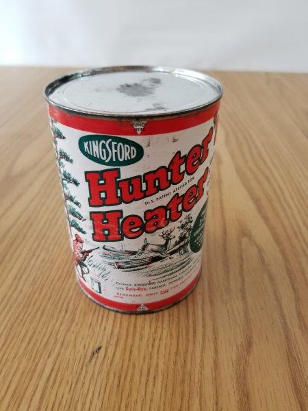 Kingsford Hunter's Heater Quart Metal Cans