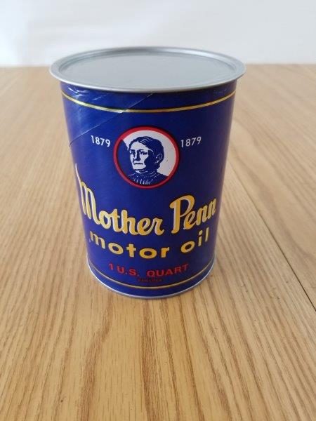 Mother of Penn Motor Oil Can