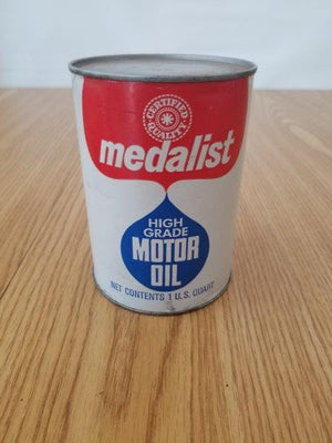 Medalist High Grade Quart Motor Oil Can - Rochester, New York