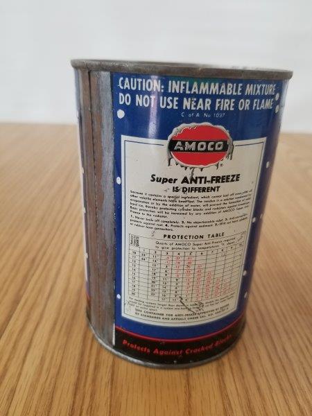 American Oil Amoco Quart Super Anti-freeze Can