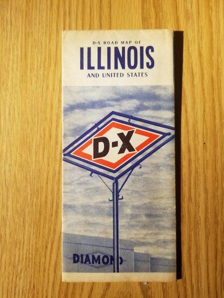 D-X Diamond Illinois Road Map