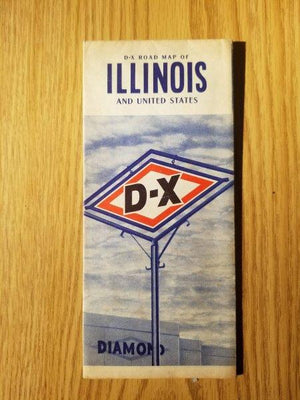 D-X Diamond Illinois Road Map