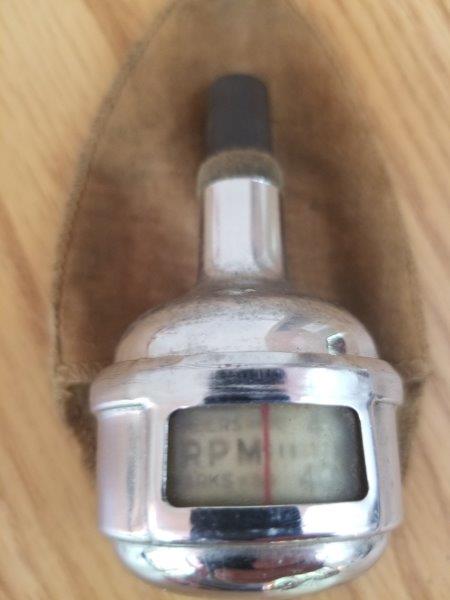 AC Spark Plug RPM Handheld Tachometer