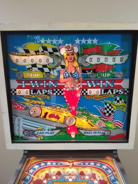 Bally Manufacturing Indianapolis 500 Pinball Machine