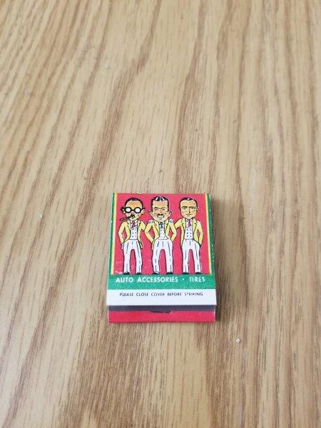 Pep Boys Cadet Batteries Cornell Tires Matchbook