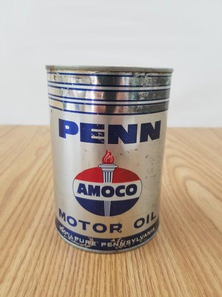 Amoco Penn Quart Motor Oil Can – Top Down Automobilia