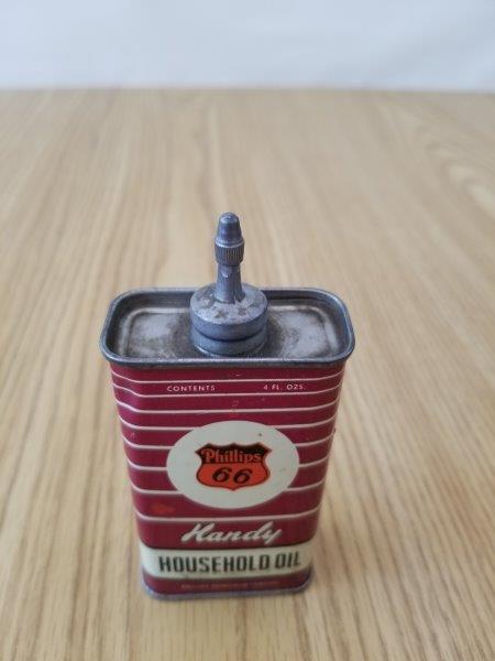 Phillips 66 Handy Household Oil Leadtop Oiler Can